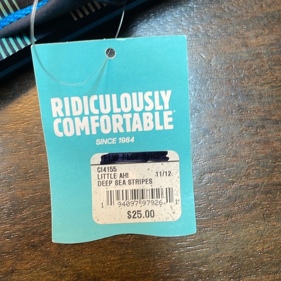 Reef kids Ahi flip flops - Picture 6 of 8